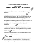 EDU231 SUMMARY WITH PAST QUESTION.pdf